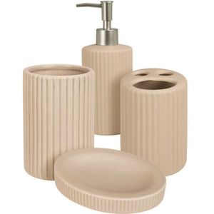 Set baie Stripes, 4 buc, bej, bej imagine