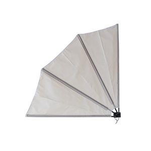 Happy Green Paravan pliabil pentru balcon 1, 4 m, bej imagine