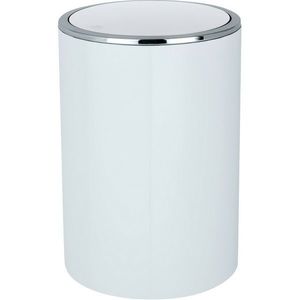 Wenko Coș de gunoi cu capac basculant Inca 5 l, alb imagine