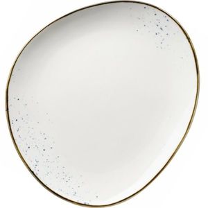 Mäser Farfurie ovală Pintar Alb cu puncte albastre29 x 26 cm, albastru, L imagine