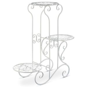 Suport pentru flori Svenbreen alb, 60, 5 x 24 x 65cm imagine