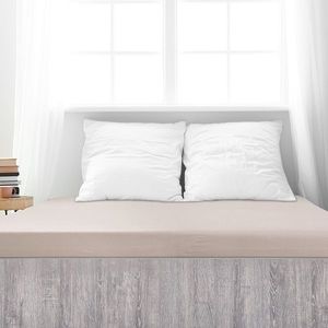 Cearșaf de pat 4Home Mako jersey cafea, maro, 180 x 200 cm imagine