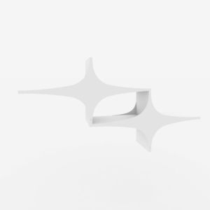 Rafturi Susen White, alb imagine