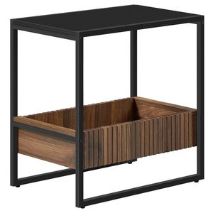 Măsuță auxiliară E1082 BK, negru imagine