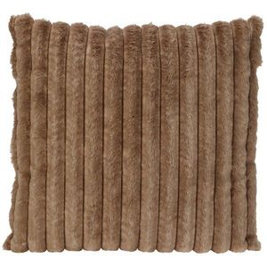Pernă Stripes maro, 45 x 45 cm, maro imagine
