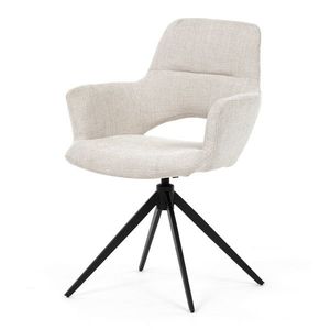 Scaun de sufragerie DCH-D1320 CRM2 cu mecanism derevenire, crem deschis imagine