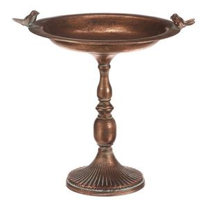 Suport metalic pentru aranjamente florale sauadăpătoare Romance, 45 x 38 x 46 cm, culoare cupru imagine