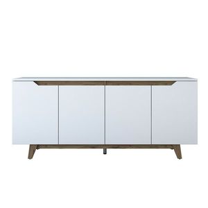 Dulap Good White and Walnut imagine