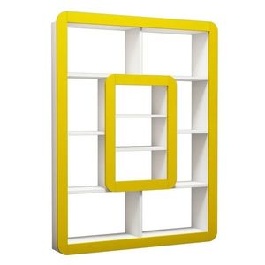 Bibliotecă Orkide Yellow and White, alb imagine