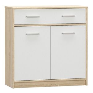 Dulăp TEYO 2D1S, alb, alb imagine