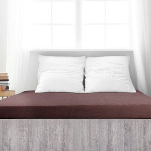 Cearșaf de pat 4Home frotir Ideal maro închis , 200 x 200 cm, maro închis, 200 x 200 cm imagine