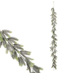 Ghirlanda artificială de Crăciun din brad, 170 cm, verde imagine