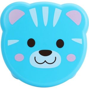 Hatu Scaun pentru copii Pisică, 23 x 22 x 21 cm, plastic, albastru imagine