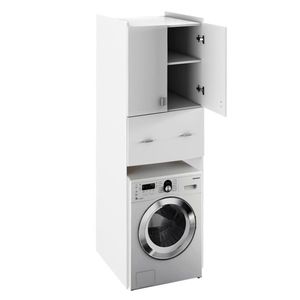 Dulap adânc deasupra mașinii de spălat NATALI TIP 9, alb imagine