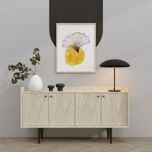 Dulap Navi Travertine, bej imagine