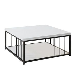 Măsuță de conferință Zenn White and Black, alb imagine