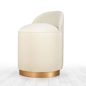 Taburet Dover Cream, crem deschis imagine