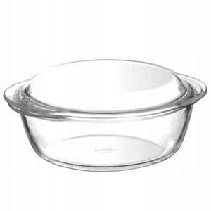 Pyrex Vas de sticlă cu capac rotund 3 l imagine