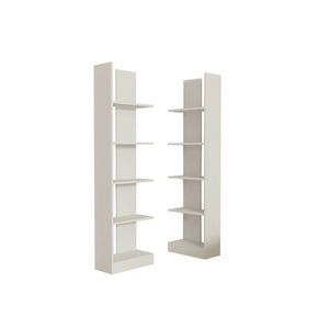 Bibliotecă Ikiz White, alb imagine