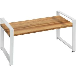 Wenko Raftă de bucătărie din lemn de salcâmLouisa, 1 raft, 40 × 20 × 20 cm imagine