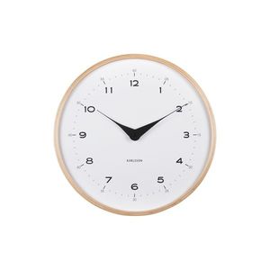 Karlsson 5995WH ceas de perete design alb, diametru 30 cm, alb imagine