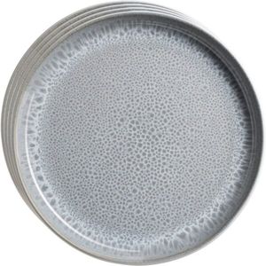 Mäser Set de farfurii de desert Lunaria Grey 20 cm, 4 buc., gri imagine