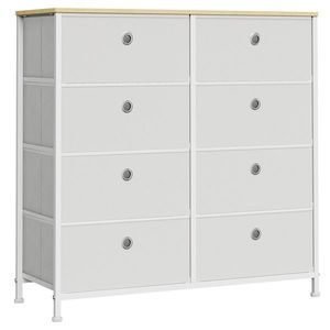 Comoda E1024 WT, 80 cm, alb imagine