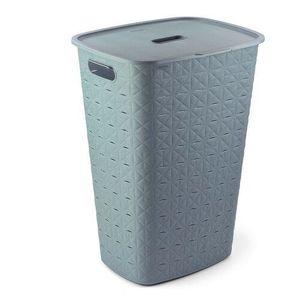 Curver Coș pentru rufe murdare Softex 56 l, albastru, albastru imagine