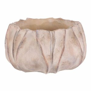 Husă de beton pentru ghiveci M, gri, 25 x 14 cm, bej, 25 cm imagine