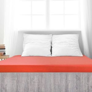 Cearșaf de pat 4Home din frotir Ideal căpșuni , 160 x 200 cm, roșu, 160 x 200 cm imagine