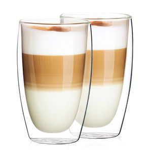 Pahare termice pentru latte 4Home Hot&Cool 410ml, 2 buc. imagine