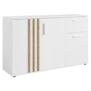 Comodă TOLIS 3D1S, albă, alb imagine