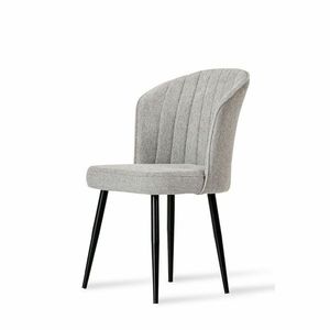 Set de scaune de sufragerie Rubi Light Grey, 2buc., gri deschis imagine