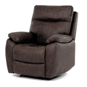 Scaun electric cu telecomanda fără fir, vintage, maro, maro imagine