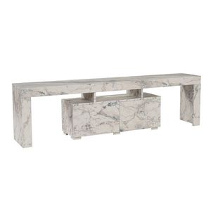 Măsuță TV Enclave Fressia Marble, gri deschis imagine