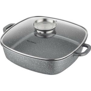 Florina Tigaie din aluminiu cu capac aromat Lava 3, 5 l, 28 × 28 × 7, 5 cm imagine