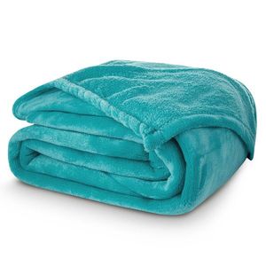 Carbotex Pătură din microfibră turcoaz, 150 x 200c m imagine
