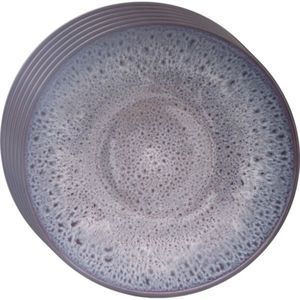 Orion Set de farfurii adânci din ceramică Glaze violet 20, 5 cm, buc., mov imagine
