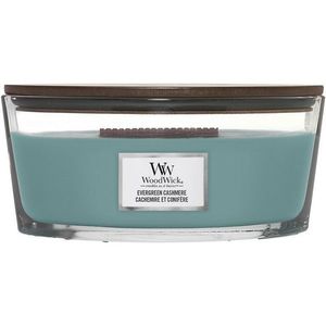 Lumânare parfumată WoodWick Evergreen Cashmere, 453 g imagine