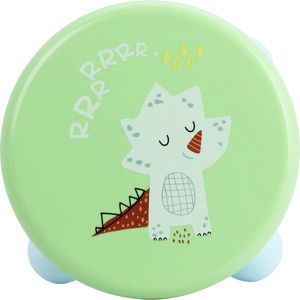 Hatu Scaun pentru copii Dinosaurus, 23 x 22 x 21cm, plastic, verde imagine