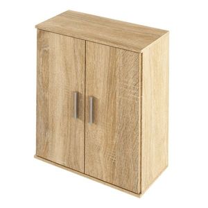 Dulap RESITA TIP 1, stejar sonoma, maro deschis imagine