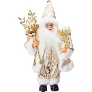 Decorațiune LED de Crăciun Moș Crăciun înpicioare, 20x10x30cm imagine