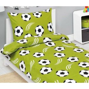 Bellatex Lenjerie de pat din bumbac Junior Fotbal, 140 x 200 cm, 70 x 90 cm imagine