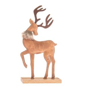 Decorațiuni de Crăciun Cerb din piele artificială29 cm, var. II imagine