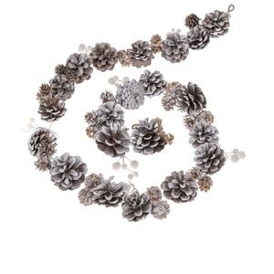 Ghirlanda decorativă suspendată Conuri, 140 cm imagine