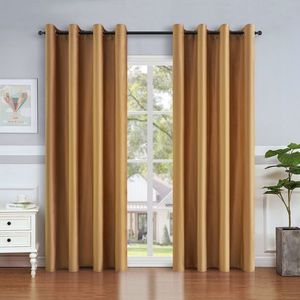 Draperie blackout 4Home Manila maro auriu , 150 x250 cm, maro imagine