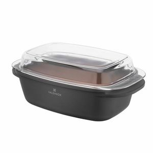 Valdinox Tigaie dreptunghiulară cu capac Morgan 32x 21 cm imagine