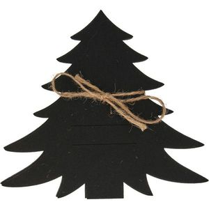 Buzunar pentru tacâmuri X-Mas Tree negru, set de 4bucăți, negru imagine