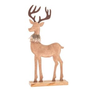 Decorațiuni de Crăciun Cerb din piele artificială31 cm, var. I imagine