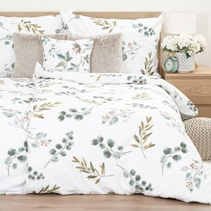 4Home Lenjerie de pat din bumbac Eucalipt, 135 x200 cm, 80 x 80 cm, 135 x 200 cm, 80 x 80 cm imagine